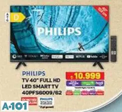 PHİLİPS 40PFS6009/62 TV 40 İNÇ FULL HD LED SMART TV AKILLI TELEVİZYON